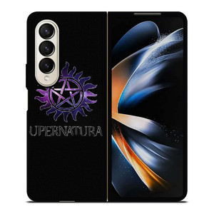 SUPERNATURAL MOVIES LOGO Samsung Galaxy Z Fold 4 Case Cover SUPERNATURAL MOVIES LOGO Samsung Galaxy Z Fold 4 Case Cover