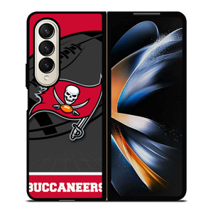 TAMPA BAY BUCCANEERS NFL TEAM Samsung Galaxy Z Fold 4 Case Cover TAMPA BAY BUCCANEERS NFL TEAM Samsung Galaxy Z Fold 4 Case Cover