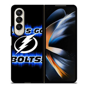 TAMPA BAY LIGHTING NHL BOLTS NATION Samsung Galaxy Z Fold 4 Case Cover TAMPA BAY LIGHTING NHL BOLTS NATION Samsung Galaxy Z Fold 4 Case Cover