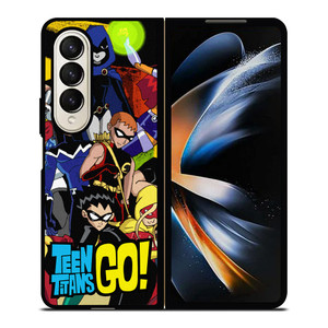 TEEN TITANS GO A CHARACTERS Samsung Galaxy Z Fold 4 Case Cover TEEN TITANS GO A CHARACTERS Samsung Galaxy Z Fold 4 Case Cover