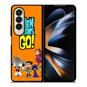 TEEN TITANS GO CARTOON Samsung Galaxy Z Fold 4 Case Cover TEEN TITANS GO CARTOON Samsung Galaxy Z Fold 4 Case Cover