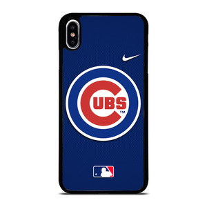 CHICAGO CUBS MLB BASEBALL NIKE iPhone XS Max Case Cover CHICAGO CUBS MLB BASEBALL NIKE iPhone XS Max Case Cover