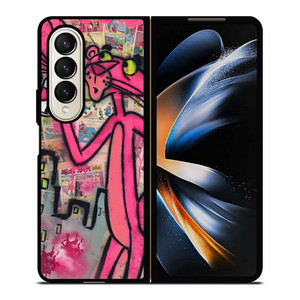 THE PINK PANTHER ART Samsung Galaxy Z Fold 4 Case Cover THE PINK PANTHER ART Samsung Galaxy Z Fold 4 Case Cover