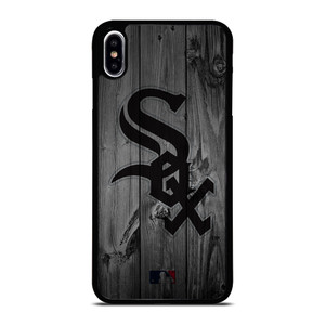 CHICAGO WHITE SOX BASEBALL MLB WOOD LOGO iPhone XS Max Case Cover CHICAGO WHITE SOX BASEBALL MLB WOOD LOGO iPhone XS Max Case Cover