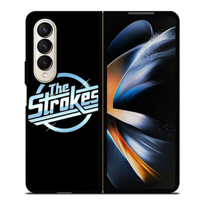 THE STROKES ROCK BAND LOGO Samsung Galaxy Z Fold 4 Case Cover THE STROKES ROCK BAND LOGO Samsung Galaxy Z Fold 4 Case Cover