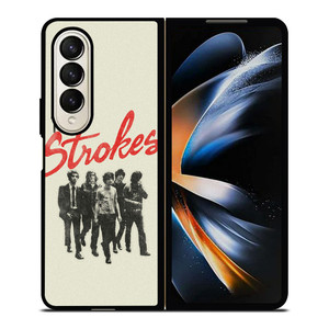 THE STROKES ROCK BAND Samsung Galaxy Z Fold 4 Case Cover THE STROKES ROCK BAND Samsung Galaxy Z Fold 4 Case Cover