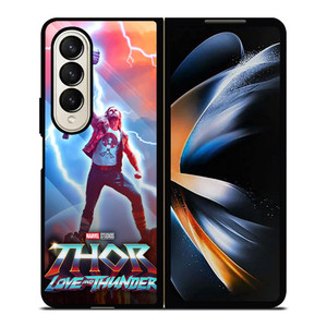 THOR LOVE AND THUNDER Samsung Galaxy Z Fold 4 Case Cover THOR LOVE AND THUNDER Samsung Galaxy Z Fold 4 Case Cover