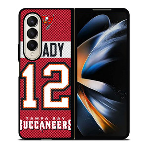 TOM BRADY GOAT TAMPA BAY BUCCANEERS 3 Samsung Galaxy Z Fold 4 Case Cover TOM BRADY GOAT TAMPA BAY BUCCANEERS 3 Samsung Galaxy Z Fold 4 Case Cover