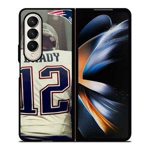TOM BRADY JERSEY NEW ENGLAND PATRIOTS Samsung Galaxy Z Fold 4 Case Cover TOM BRADY JERSEY NEW ENGLAND PATRIOTS Samsung Galaxy Z Fold 4 Case Cover