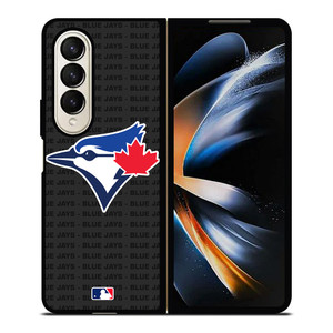 TORONTO BLUE JAYS BASEBALL BLACK Samsung Galaxy Z Fold 4 Case Cover