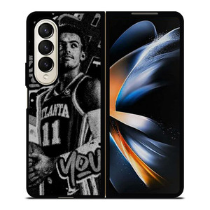 TRAE YOUNG ATLANTA HAWKS 3 Samsung Galaxy Z Fold 4 Case Cover