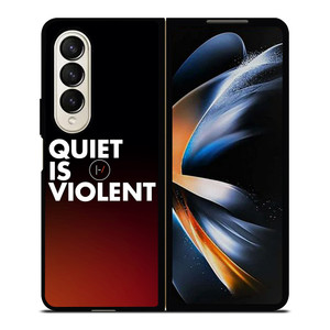 TWENTY ONE PILOTS QUIET IS VIOLENT Samsung Galaxy Z Fold 4 Case Cover TWENTY ONE PILOTS QUIET IS VIOLENT Samsung Galaxy Z Fold 4 Case Cover