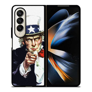 UNCLE SAM UNITED STATES Samsung Galaxy Z Fold 4 Case Cover
