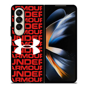 UNDER ARMOUR RED LOGO Samsung Galaxy Z Fold 4 Case Cover UNDER ARMOUR RED LOGO Samsung Galaxy Z Fold 4 Case Cover