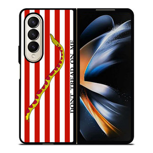 UNITED STATES DONT TREAD ON ME FLAG Samsung Galaxy Z Fold 4 Case Cover UNITED STATES DONT TREAD ON ME FLAG Samsung Galaxy Z Fold 4 Case Cover