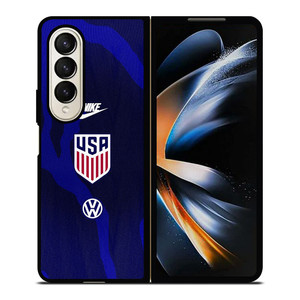 UNITED STATES SOCCER USMNT NIKE 2 Samsung Galaxy Z Fold 4 Case Cover