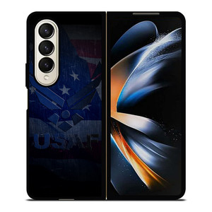 USAF UNITED STATES AIR FORCES LOGO Samsung Galaxy Z Fold 4 Case Cover