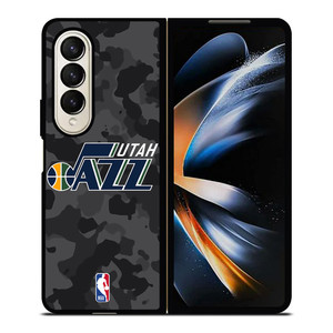 UTAH JAZZ BLACK CAMO Samsung Galaxy Z Fold 4 Case Cover