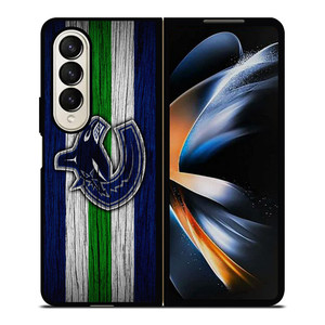 VANCOUVER CANUCKS WOODEN LOGO Samsung Galaxy Z Fold 4 Case Cover VANCOUVER CANUCKS WOODEN LOGO Samsung Galaxy Z Fold 4 Case Cover