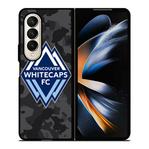 VANCOUVER WHITECAPS FC BLACK CAMO Samsung Galaxy Z Fold 4 Case Cover VANCOUVER WHITECAPS FC BLACK CAMO Samsung Galaxy Z Fold 4 Case Cover