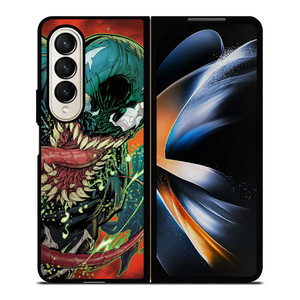 VENOM MARVEL CARTOON Samsung Galaxy Z Fold 4 Case Cover VENOM MARVEL CARTOON Samsung Galaxy Z Fold 4 Case Cover