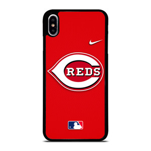 CINCINNATI REDS MLB BASEBALL NIKE iPhone XS Max Case Cover CINCINNATI REDS MLB BASEBALL NIKE iPhone XS Max Case Cover