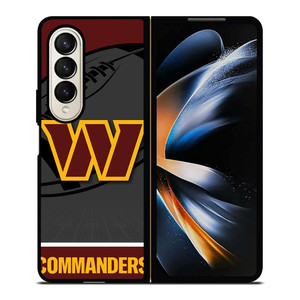 WASHINGTON COMMANDERS NFL TEAM Samsung Galaxy Z Fold 4 Case Cover