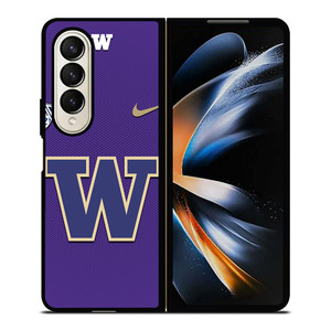 WASHINGTON HUSKIES FOOTBALL NCAA Samsung Galaxy Z Fold 4 Case Cover WASHINGTON HUSKIES FOOTBALL NCAA Samsung Galaxy Z Fold 4 Case Cover