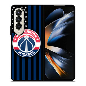 WASHINGTON WIZARDS NBA USA FLAG Samsung Galaxy Z Fold 4 Case Cover