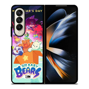 WE BABY BEARS CARTOON Samsung Galaxy Z Fold 4 Case Cover WE BABY BEARS CARTOON Samsung Galaxy Z Fold 4 Case Cover