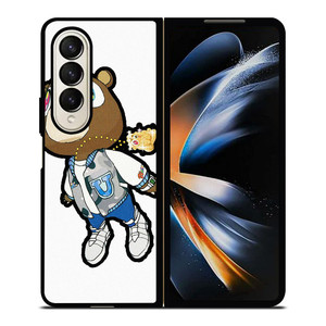 YEEZY BEAR CUTE Samsung Galaxy Z Fold 4 Case Cover YEEZY BEAR CUTE Samsung Galaxy Z Fold 4 Case Cover