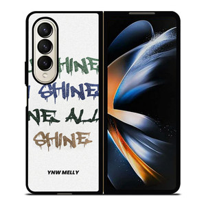 YNW MELLY RAPPER WE ALL SHINE Samsung Galaxy Z Fold 4 Case Cover