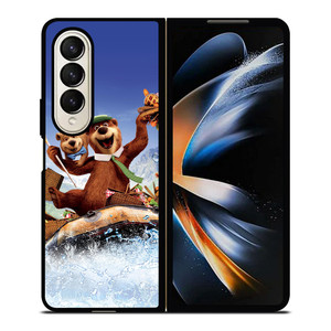 YOGI BEAR CARTOON Samsung Galaxy Z Fold 4 Case Cover