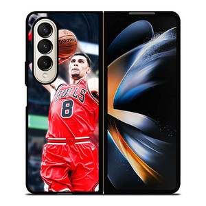 ZACH LAVINE CHICAGO BULLS Samsung Galaxy Z Fold 4 Case Cover