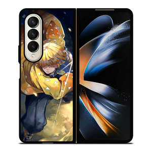 ZENITSU AGATSUMA DEMON SLAYER ANIME Samsung Galaxy Z Fold 4 Case Cover ZENITSU AGATSUMA DEMON SLAYER ANIME Samsung Galaxy Z Fold 4 Case Cover