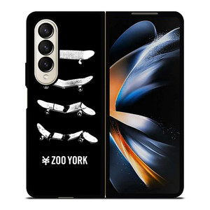 ZOO YORK SKATEBOARD EVOLUTION Samsung Galaxy Z Fold 4 Case Cover ZOO YORK SKATEBOARD EVOLUTION Samsung Galaxy Z Fold 4 Case Cover