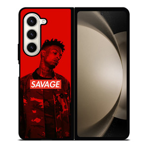 21 SAVAGE RAPPER Samsung Galaxy Z Fold 5 Case Cover