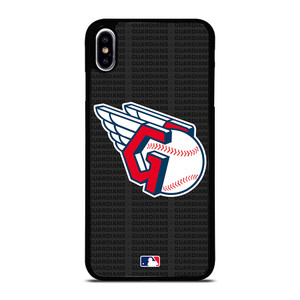 CLEVELAND GUARDIANS BASEBALL BLACK iPhone XS Max Case Cover CLEVELAND GUARDIANS BASEBALL BLACK iPhone XS Max Case Cover