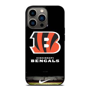 CINCINNATI BENGALS FOOTBALL FIELD iPhone 13 Pro Case Cover