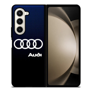 AUDI CAR BLUE Samsung Galaxy Z Fold 5 Case Cover
