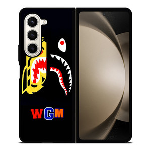 BAPE SHARK TIGER Samsung Galaxy Z Fold 5 Case Cover BAPE SHARK TIGER Samsung Galaxy Z Fold 5 Case Cover