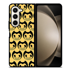 BENDY AND THE INK MACHINE PATTERN Samsung Galaxy Z Fold 5 Case Cover BENDY AND THE INK MACHINE PATTERN Samsung Galaxy Z Fold 5 Case Cover