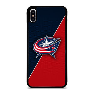 COLUMBUS BLUE JACKETS NHL HOCKEY LOGO iPhone XS Max Case Cover COLUMBUS BLUE JACKETS NHL HOCKEY LOGO iPhone XS Max Case Cover