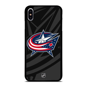 COLUMBUS BLUE JACKETS NHL TEAM iPhone XS Max Case Cover