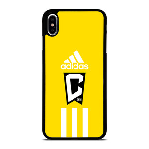 COLUMBUS CREW ADIDAS STRIPES iPhone XS Max Case Cover COLUMBUS CREW ADIDAS STRIPES iPhone XS Max Case Cover