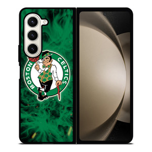 BOSTON CELTICS BASKETBALL NBA FIRE Samsung Galaxy Z Fold 5 Case Cover