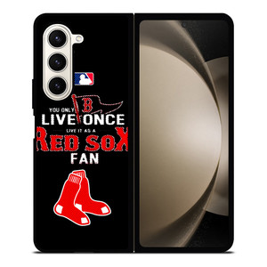 BOSTON RED SOX MLB BASEBALL FANS Samsung Galaxy Z Fold 5 Case Cover