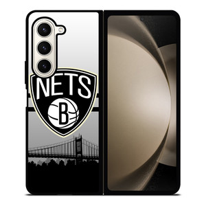 BROOKLYN NETS NBA SKYLINE Samsung Galaxy Z Fold 5 Case Cover BROOKLYN NETS NBA SKYLINE Samsung Galaxy Z Fold 5 Case Cover