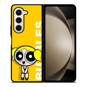 BUBBLES THE POWERPUFF GIRLS CARTOON Samsung Galaxy Z Fold 5 Case Cover
