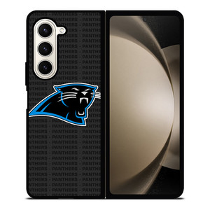 CAROLINA PANTHERS FOOTBALL TEXT Samsung Galaxy Z Fold 5 Case Cover CAROLINA PANTHERS FOOTBALL TEXT Samsung Galaxy Z Fold 5 Case Cover